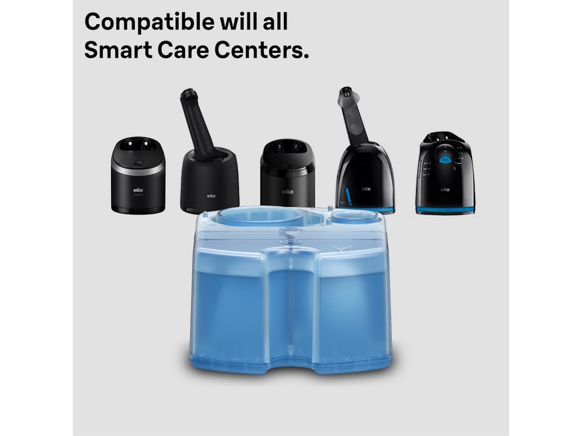 Braun 3-i-1 ShaverCare genopfyldningspatroner til SmartCare 4 stk Tilbehør til barbermaskiner