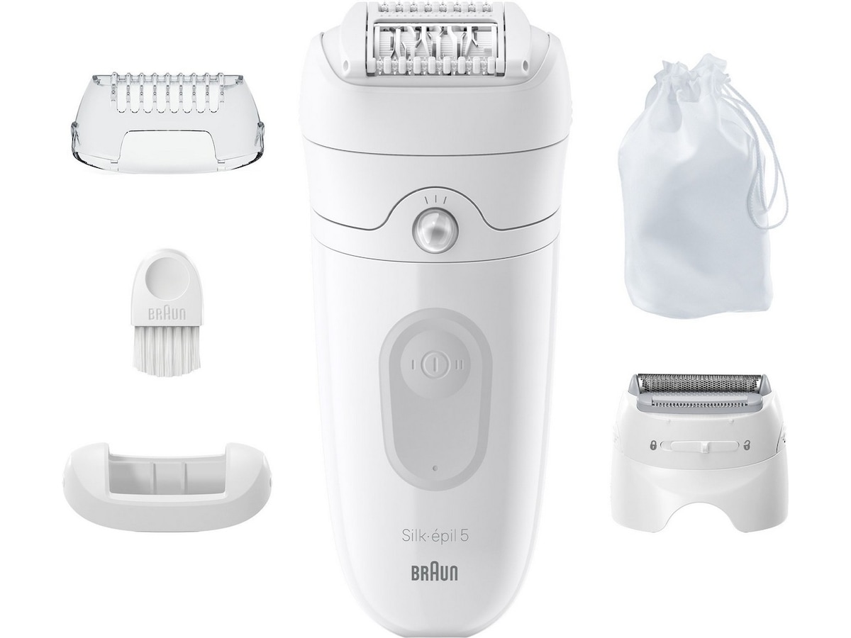 Braun Silk-épil 5 Epilator SE5-041 (hvid/grå) Epilator & IPL-hårfjerning