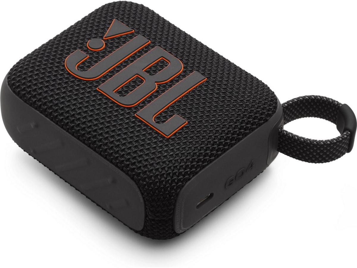 JBL GO 4 Trådløs bluetooth højtaler (sort) Trådløs / Bluetooth højttaler