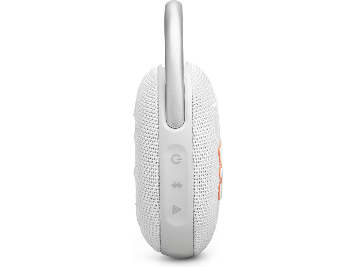 JBL Clip 5 Trådløs bluetooth højtaler (hvid) Trådløs / Bluetooth højttaler