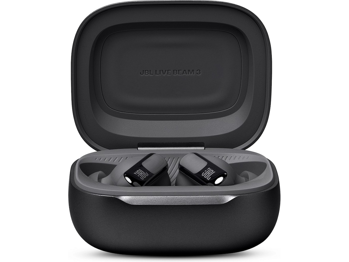 JBL LIVE BEAM 3 Trådløse Høretelefoner, Earbuds (sort) In-ear høretelefoner