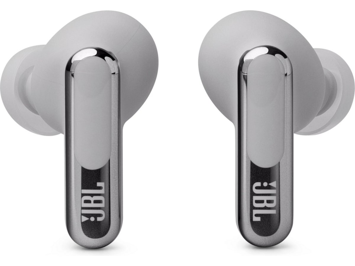 JBL LIVE BEAM 3 Trådløse Høretelefoner, Earbuds (sølv) In-ear høretelefoner