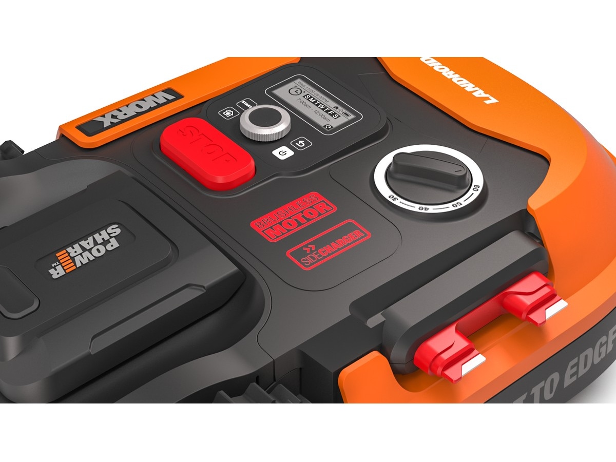 WORX Landroid M500 Plus Robotplæneklipper WR165E + garage Robotplæneklippere