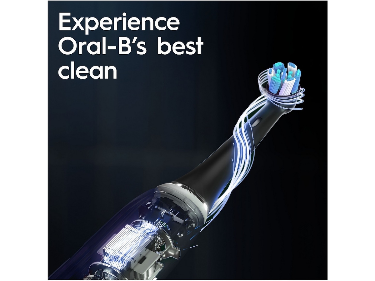 Oral-B iO 10 elektrisk tandbørste (hvid stjernestøv) Elektriske tandbørster