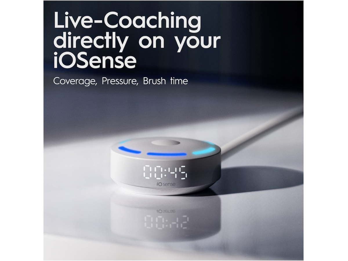 Oral-B iO 10 elektrisk tandbørste (hvid stjernestøv) Elektriske tandbørster