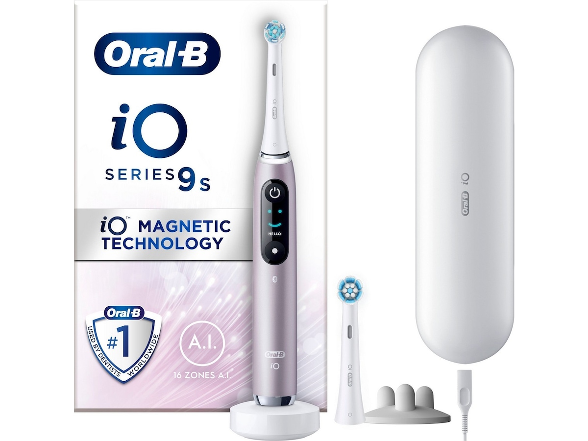 Oral-B iO 9 elektrisk tandbørste (pink) Elektriske tandbørster