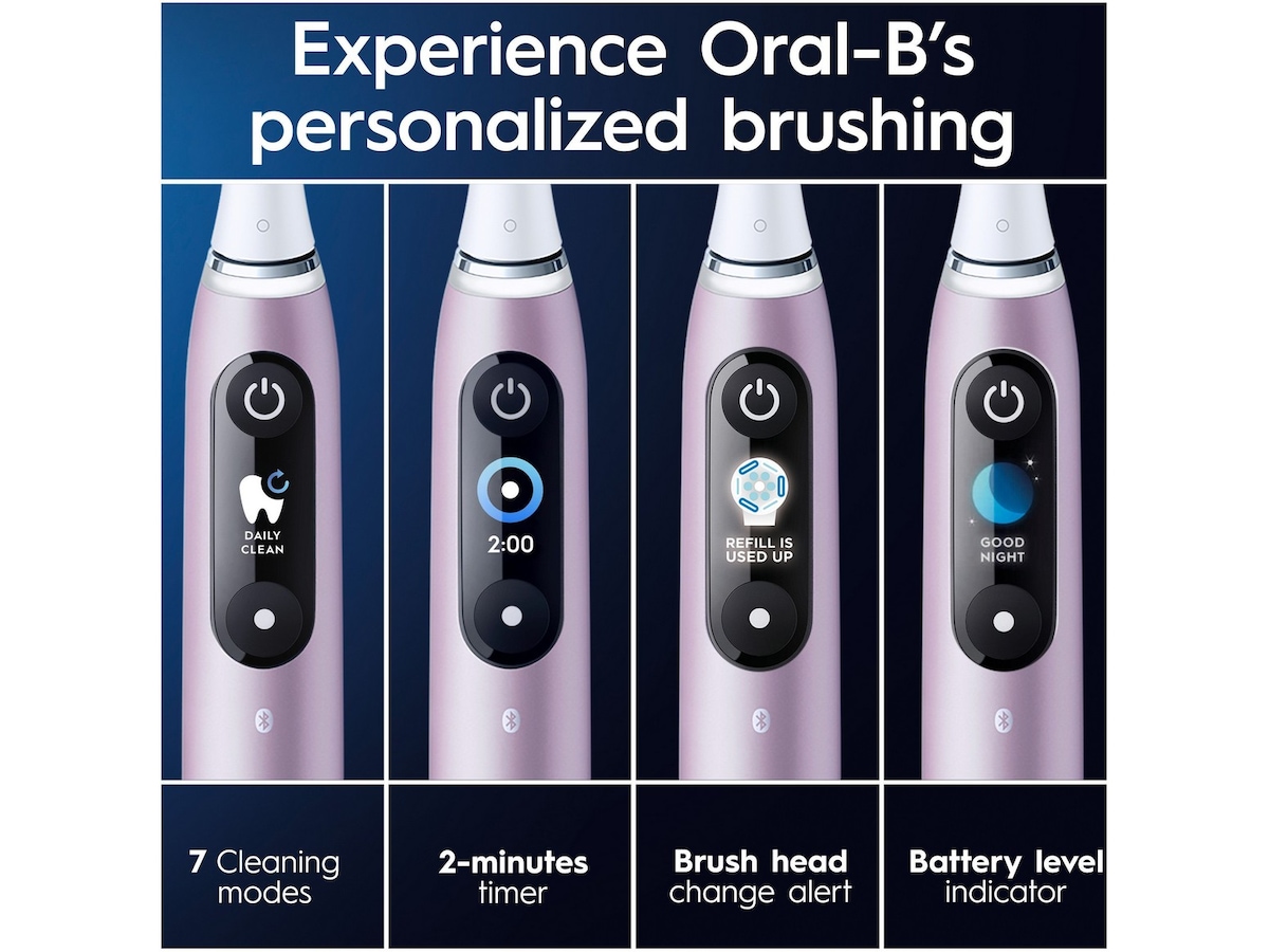 Oral-B iO 9 elektrisk tandbørste (pink) Elektriske tandbørster
