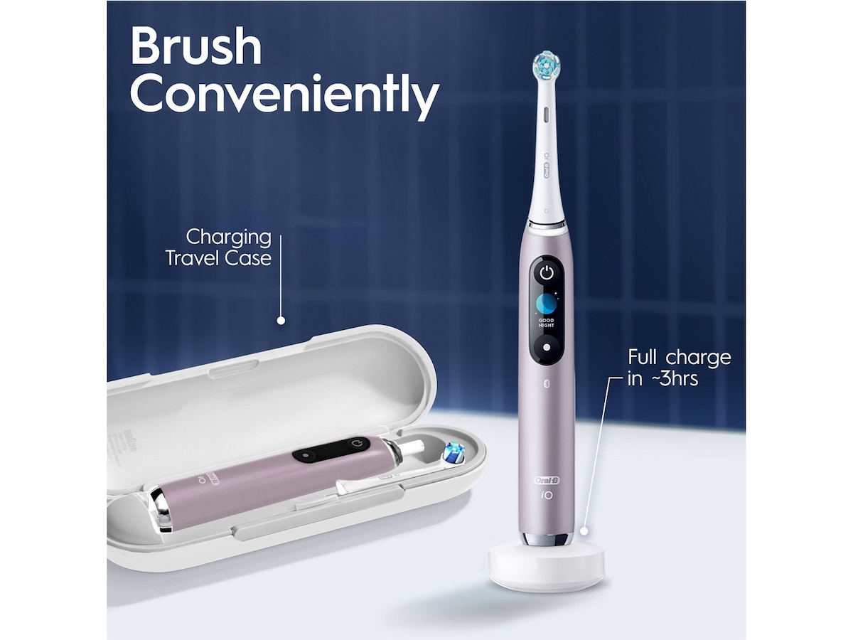 Oral-B iO 9 elektrisk tandbørste (pink) Elektriske tandbørster