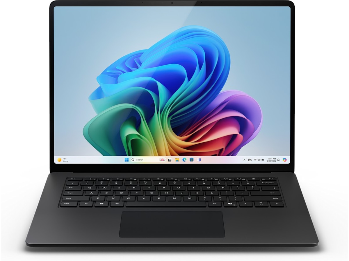 Microsoft Surface Laptop Copilot+ C12 15" touch (sort) PC - Bærbar / laptop