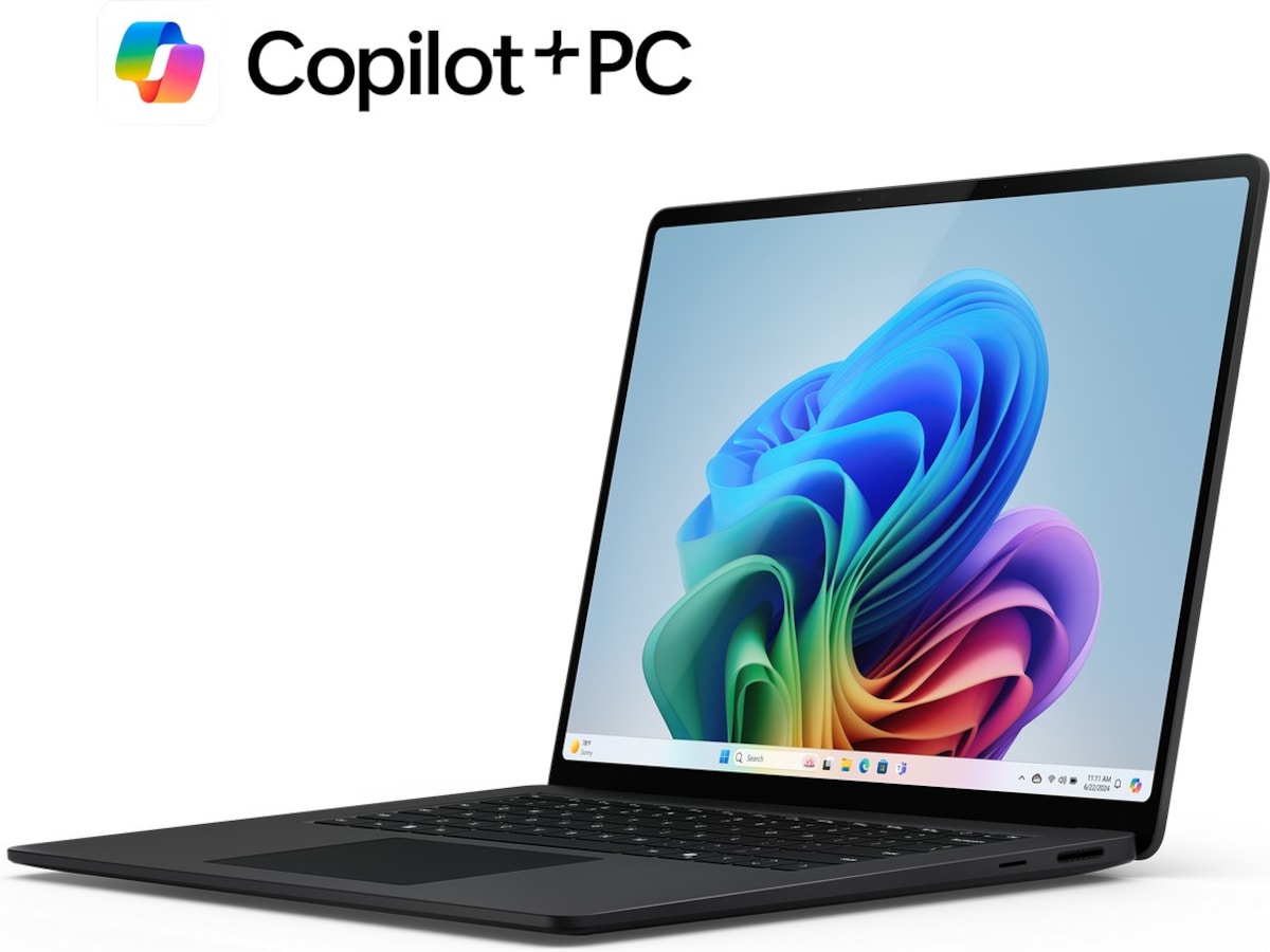 Microsoft Surface Laptop Copilot+ C12 15" touch (sort) PC - Bærbar / laptop