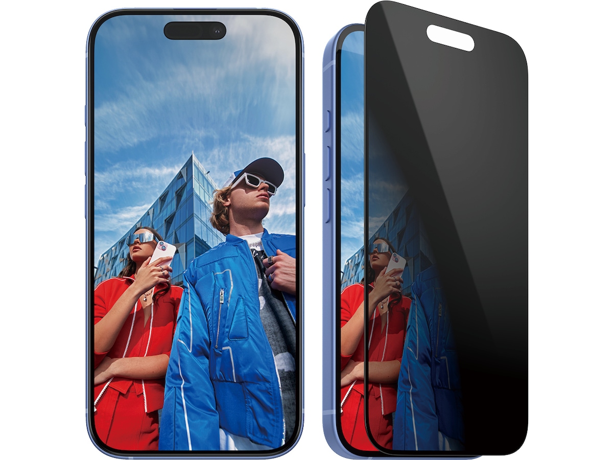 PanzerGlass iPhone 15 / 16 Privacy skærmbeskytter Skærmbeskyttelse mobiltelefon