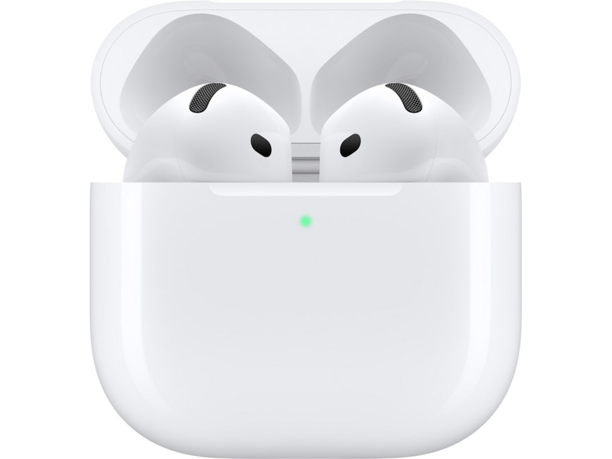 Apple AirPods 4 Aktiv støjreduktion Trådløse høretelefoner, Earbuds (hvid) In-ear høretelefoner