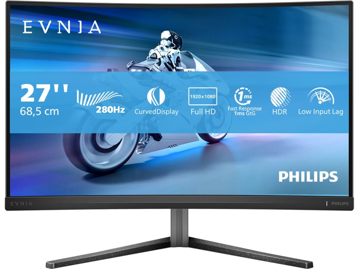 Philips 27" curved gamingskærm 27M2C5200W/00 Gamingskærme
