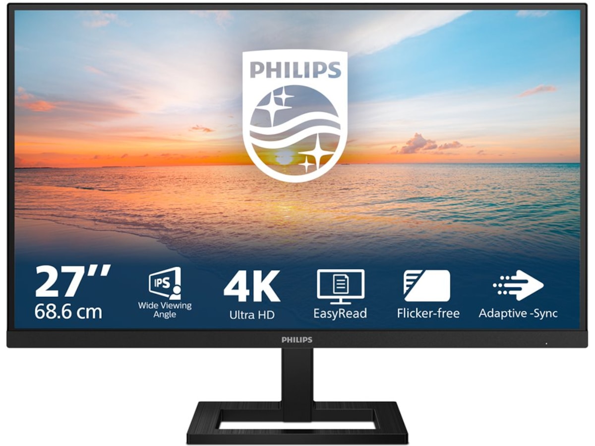 Philips 4K skærm 27E1N1900AE/00 Skærme