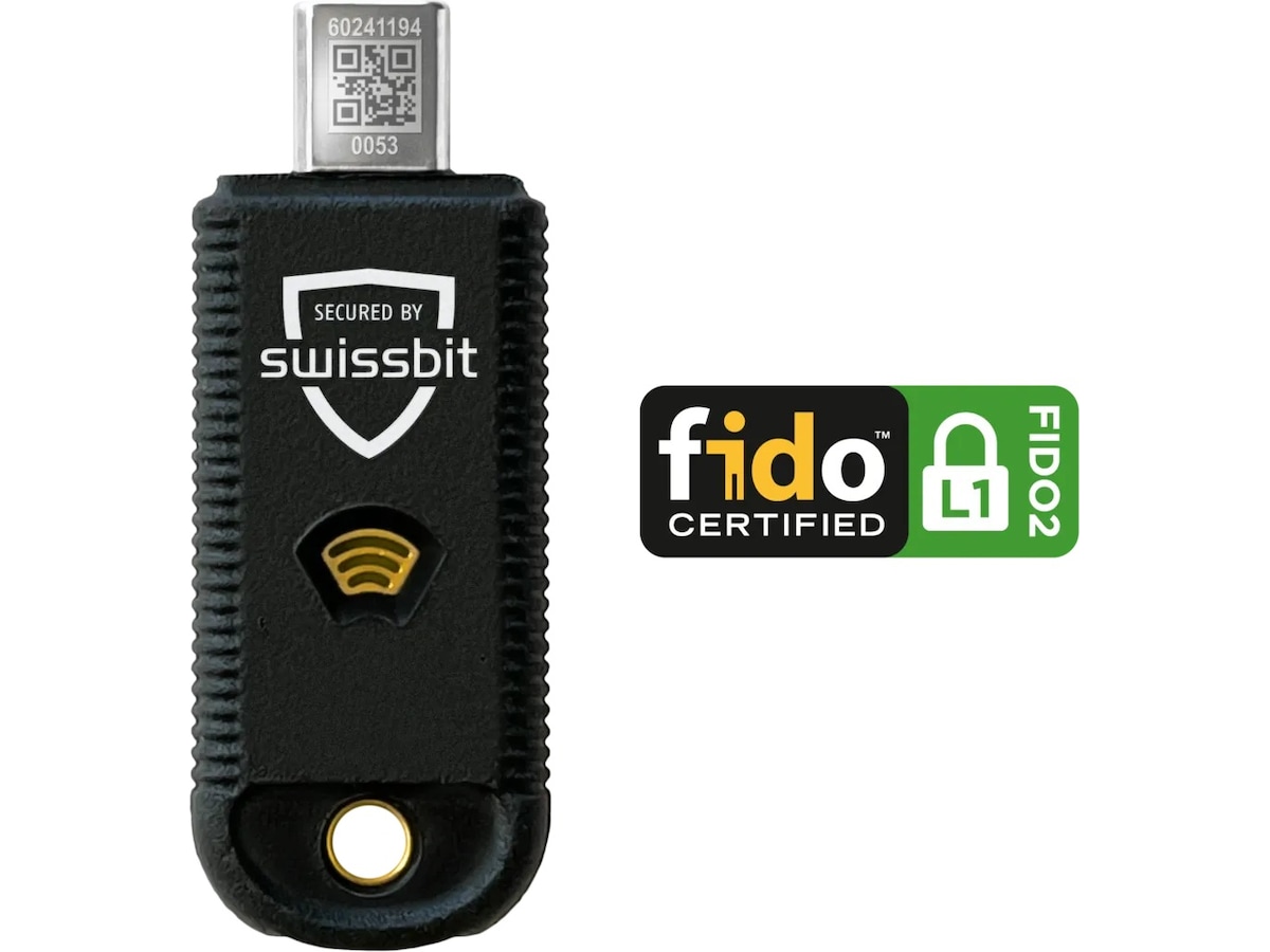 Swissbit iShield USB-C Pro Anti-Virus/Sikkerhed