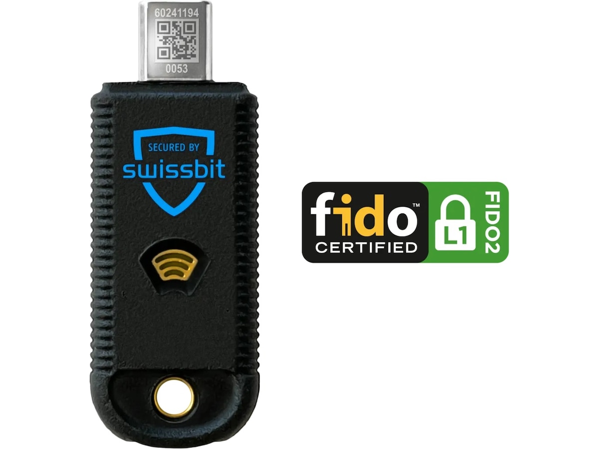 Swissbit iShield USB-C Anti-Virus/Sikkerhed
