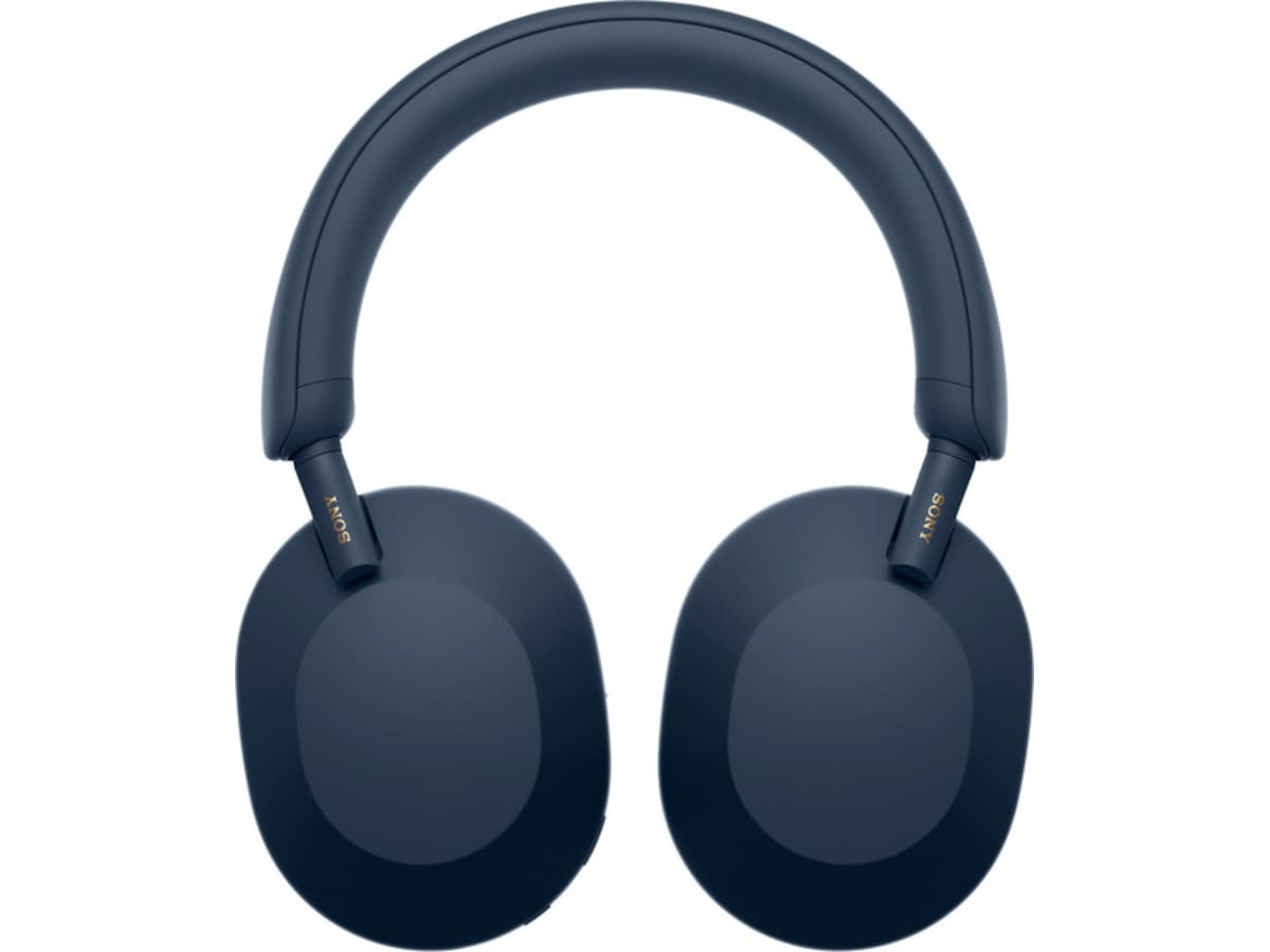 Sony WH-1000XM5 trådløse hodetelefoner, Over-Ear (blå) Høretelefoner