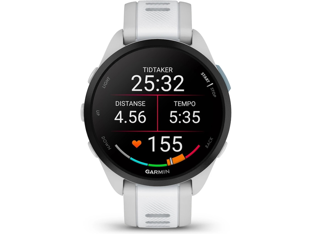 Garmin Forerunner 165 Music 43mm GPS (mist grey/whiteshone) Smartwatches