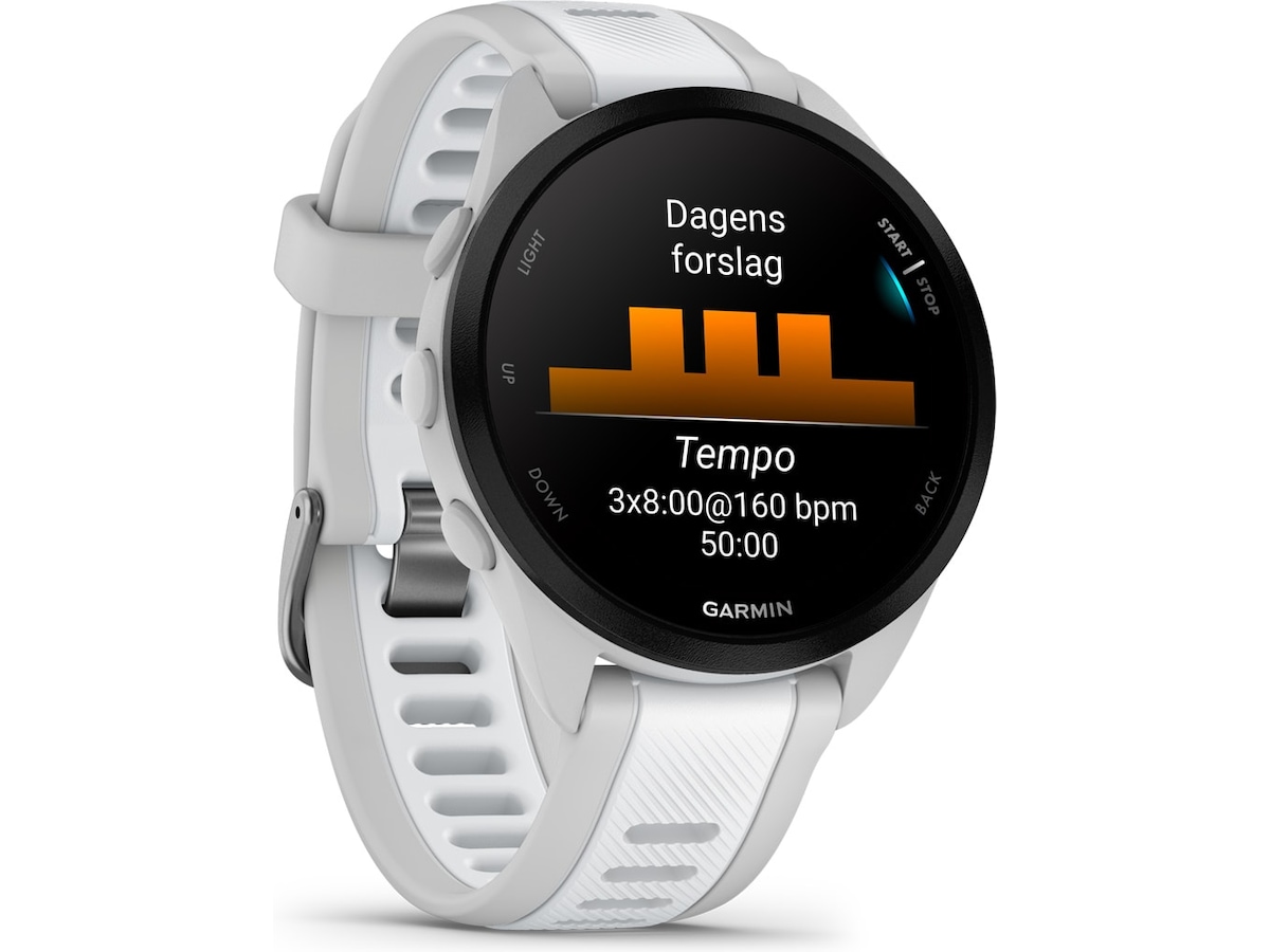 Garmin Forerunner 165 Music 43mm GPS (mist grey/whiteshone) Smartwatches