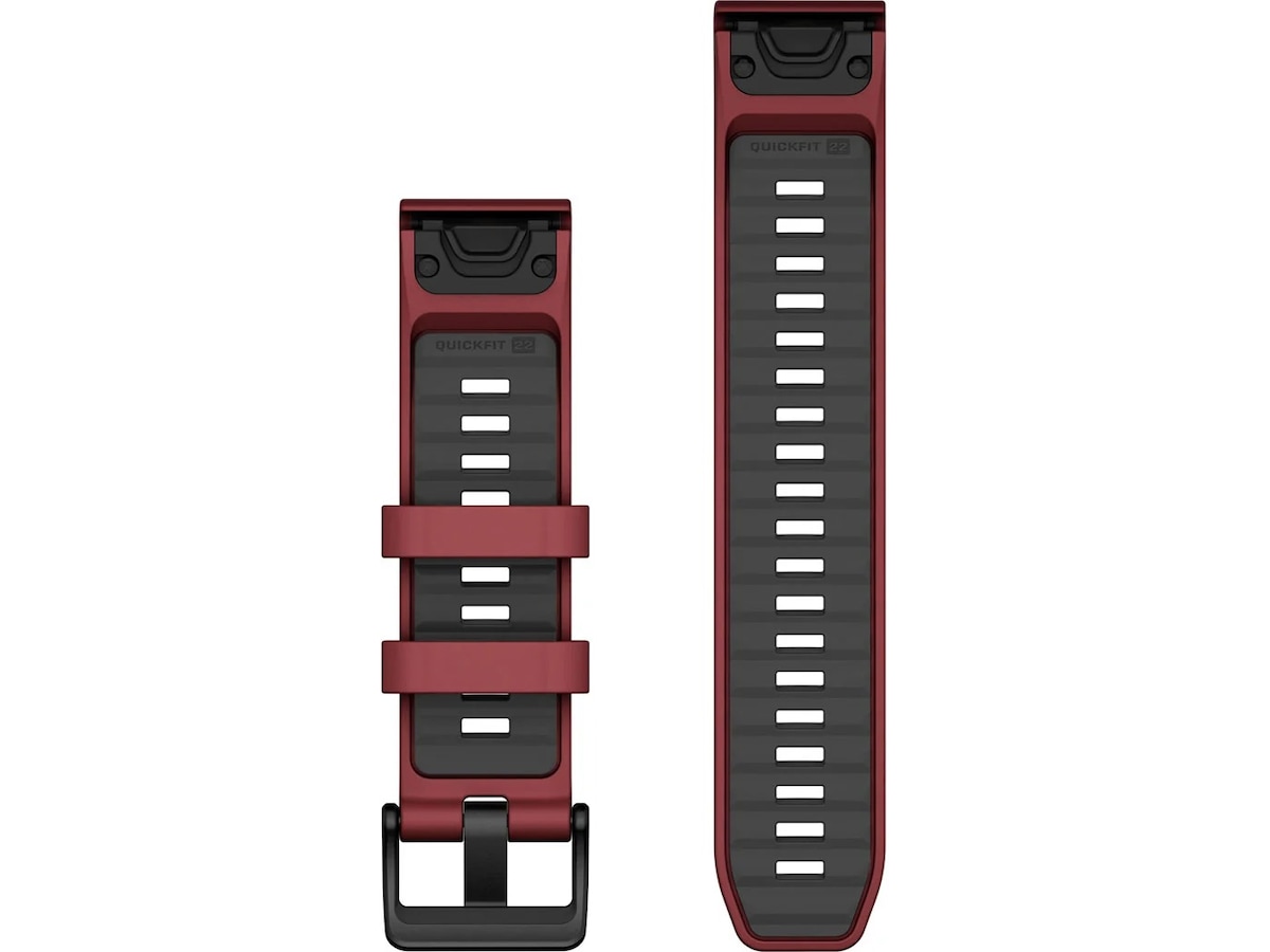 Garmin QuickFit Silikonerem 22mm (marsala/graphite) Rem