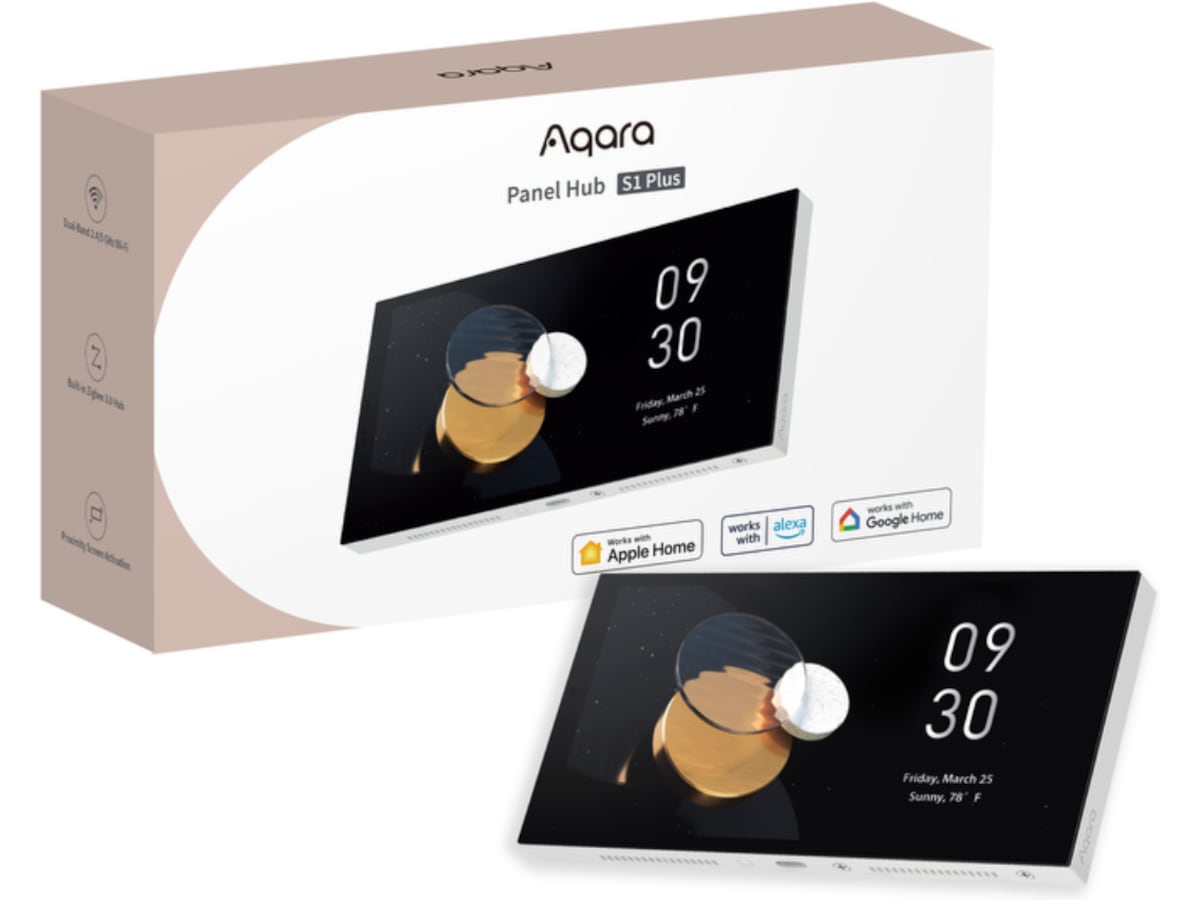 Aqara MP-K03D Panel Hub S1 Kontakter, lysdæmpere & lyskontrol