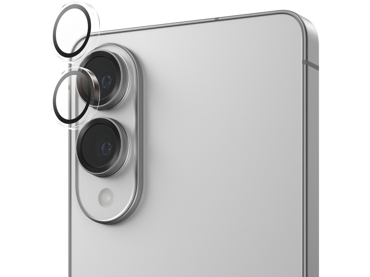 PanzerGlass Galaxy S25 Edge Hoops Linsebeskytter (gennemsigtig) Skærmbeskyttelse mobiltelefon