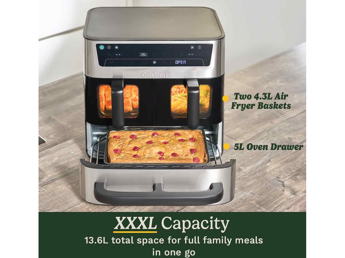 Cuisinart Tri Zone 13.6L Air Fryer Airfryer
