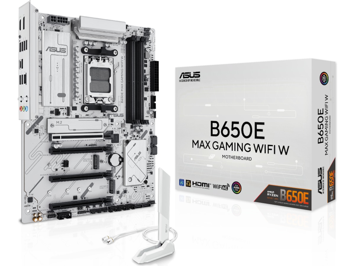 ASUS B650E MAX GAMING WIFI D5 W Bundkort AMD Socket