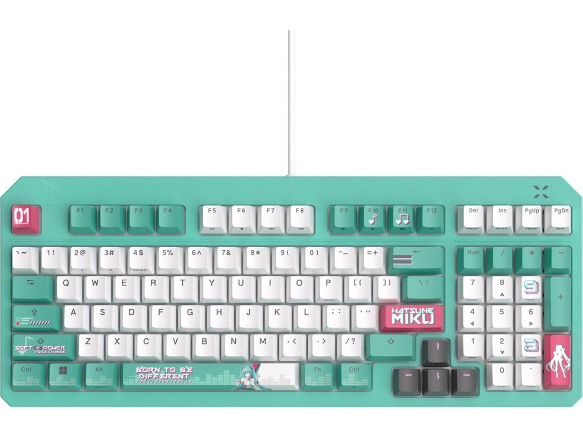 ASUS TUF Gaming K3 Gen II Hatsune Miku Edition tastatur Gamingkeyboard
