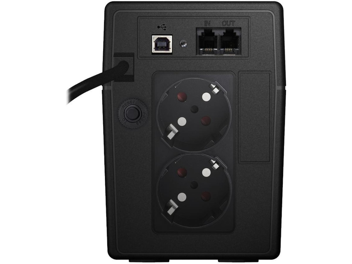 BlueWalker PW UPS VI 850 LCD Schuko UPS og UPS-batteri