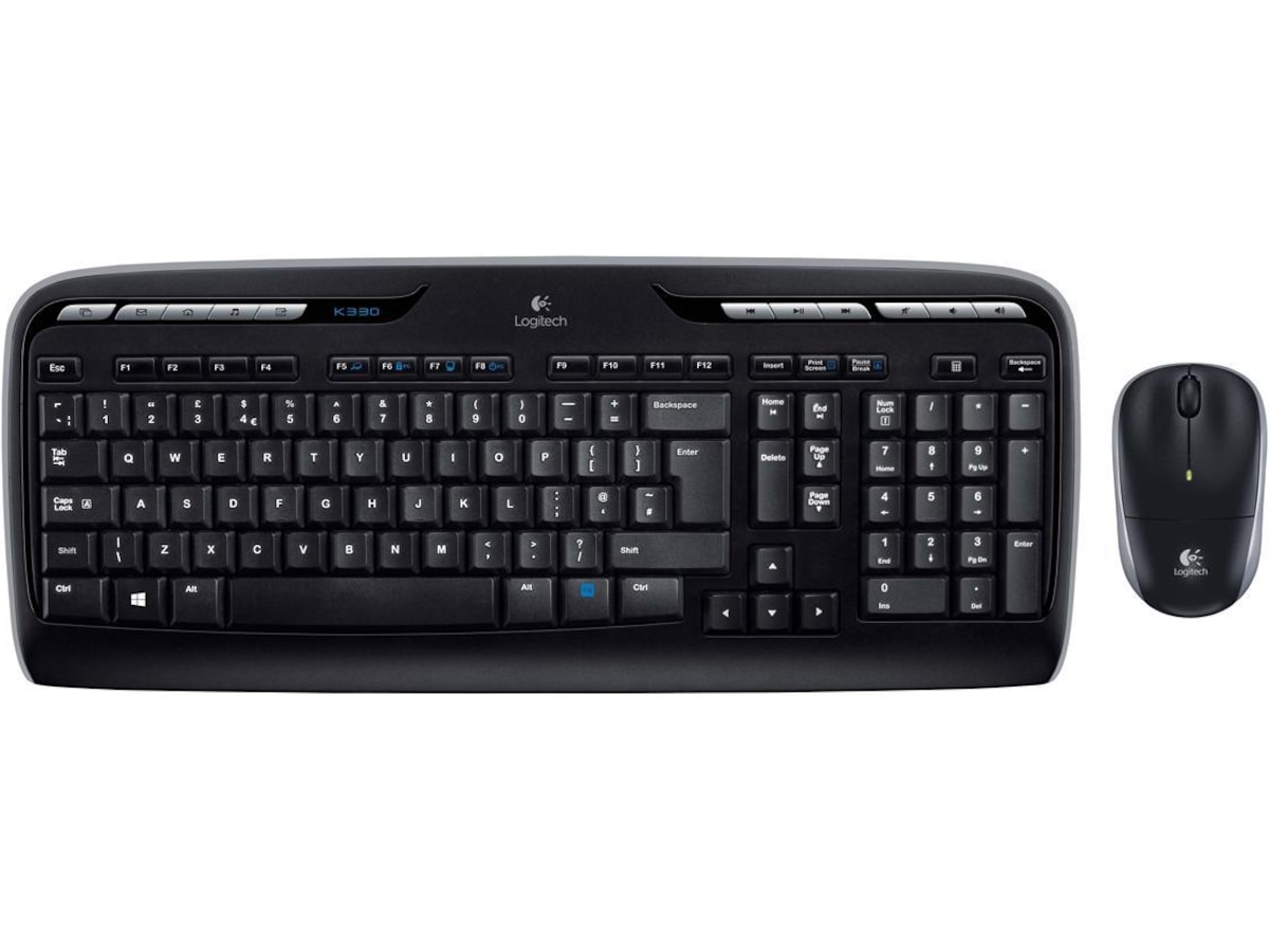 Logitech MK330 Combo Trådløs Mus & keyboards -kombinasjonspakker
