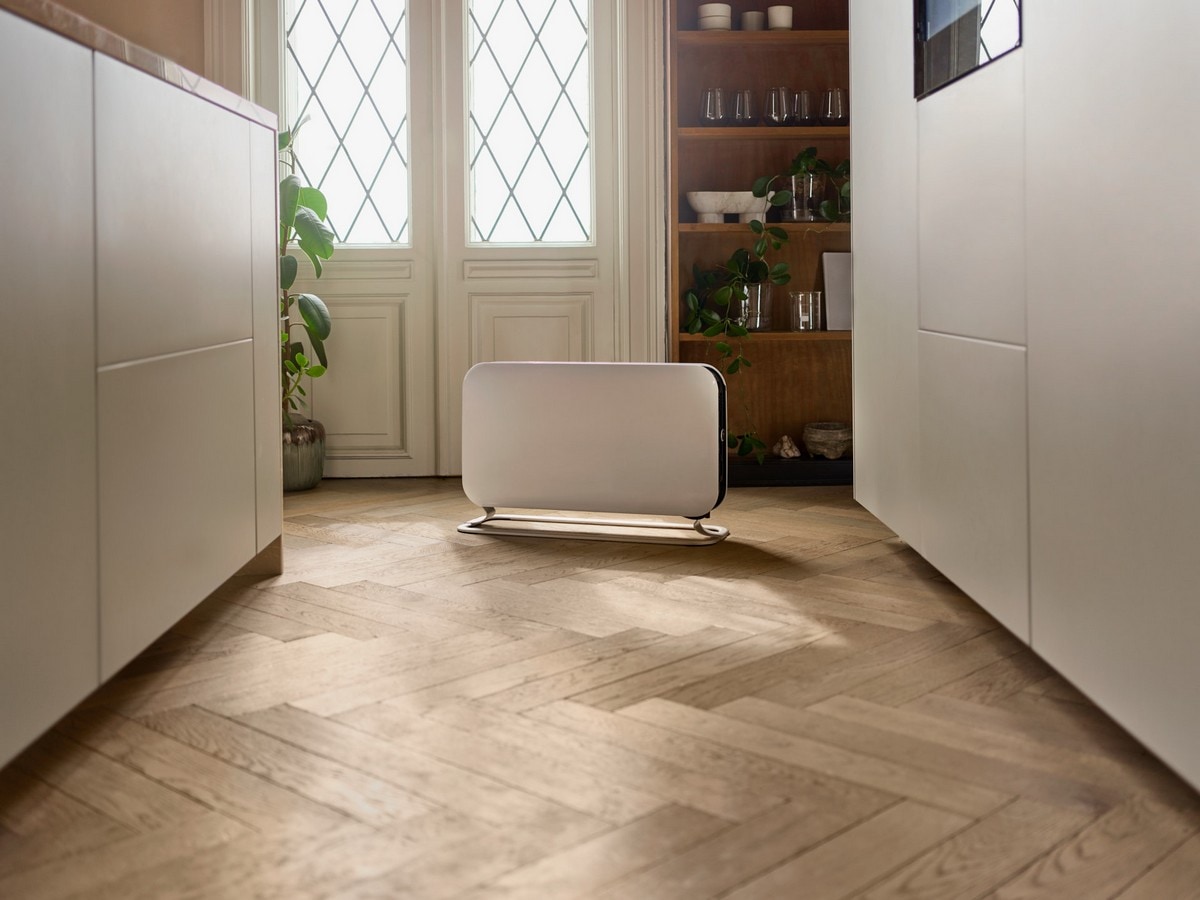 Mill Instant gulvovn 2000W Led (hvid) Radiatorer