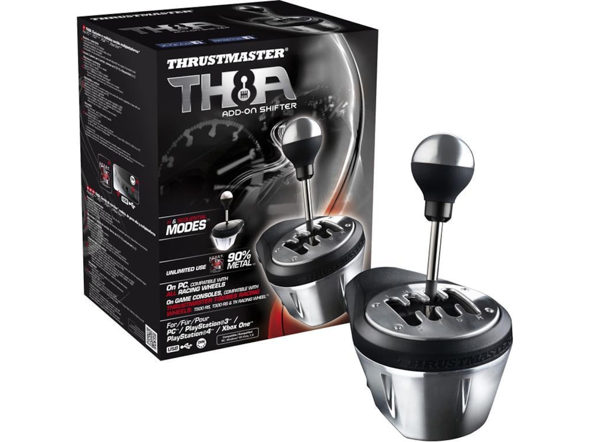 Thrustmaster TH8A Shifter Rat og pedaler