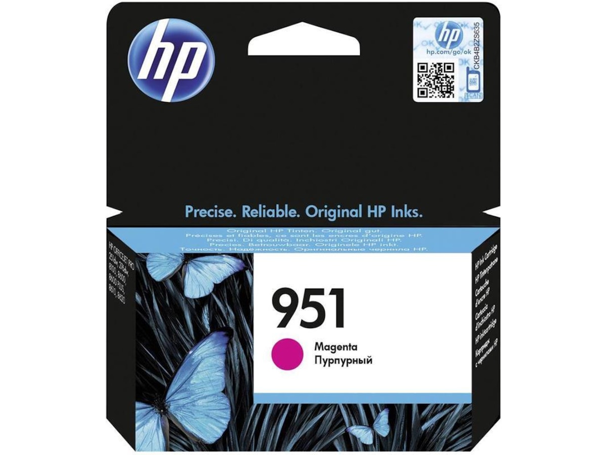 HP Blæk 951 Magenta Blækpatroner