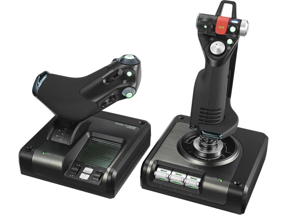Logitech G X52 Pro Flight Control System Joystick