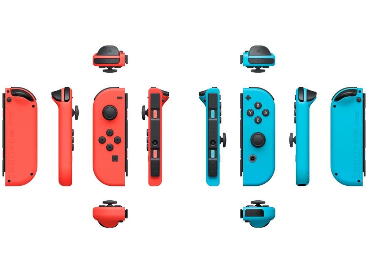 Nintendo Switch Joy-Con (Neon Red/Neon Blue) Tilbehør til spilkonsoller