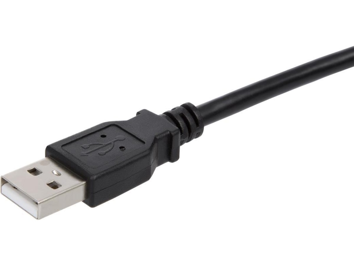 USB-A til USB Micro-B kabel 3m (sort) USB-kabler