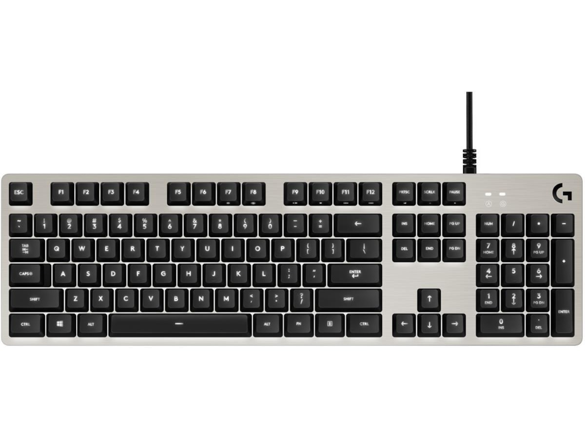 Logitech G413 Gaming Tastatur Silver Gaming keyboard Komplett.dk