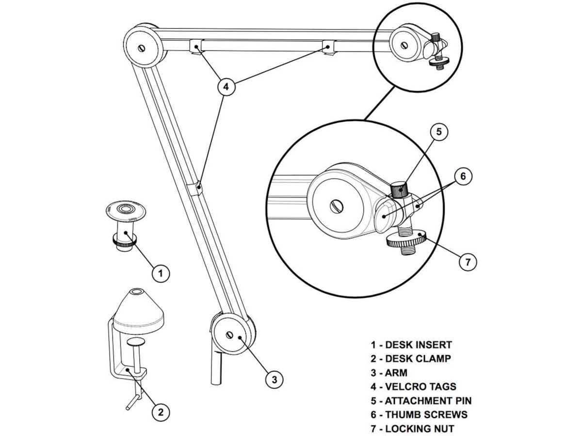 Røde PSA1 Studioarm Mikrofon