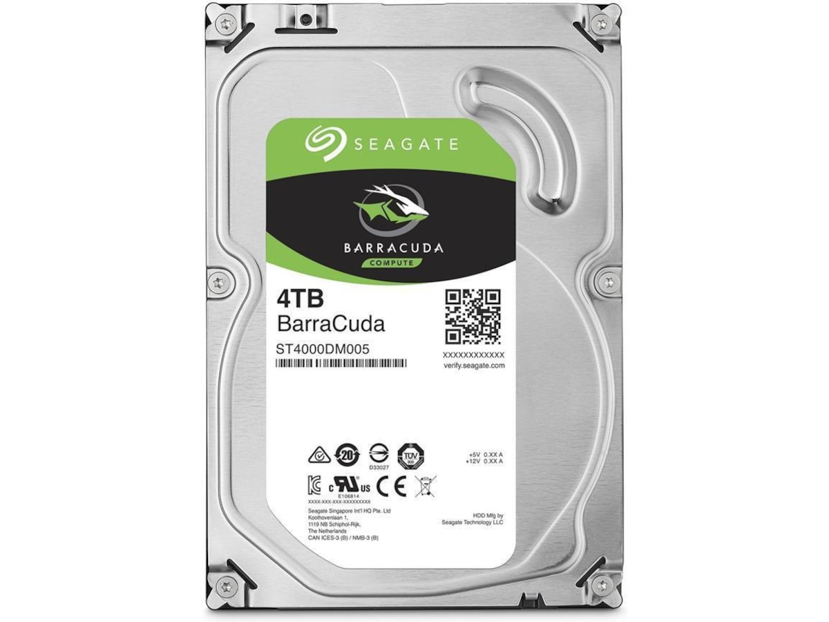 Seagate BarraCuda 3.5'' HDD 4TB Harddisk 3,5