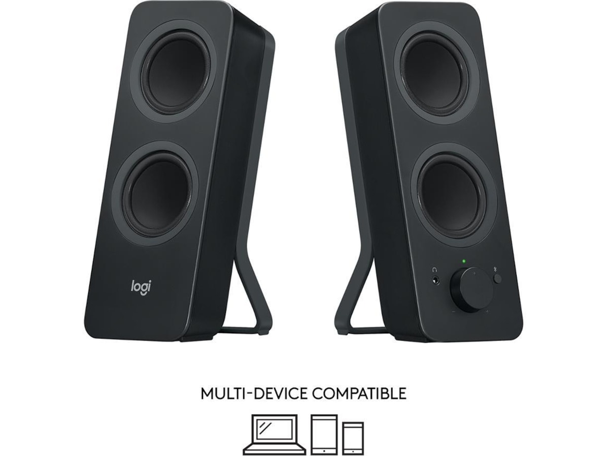 Logitech Z207 Trådløse PC højttalere 2.0 Højttalere