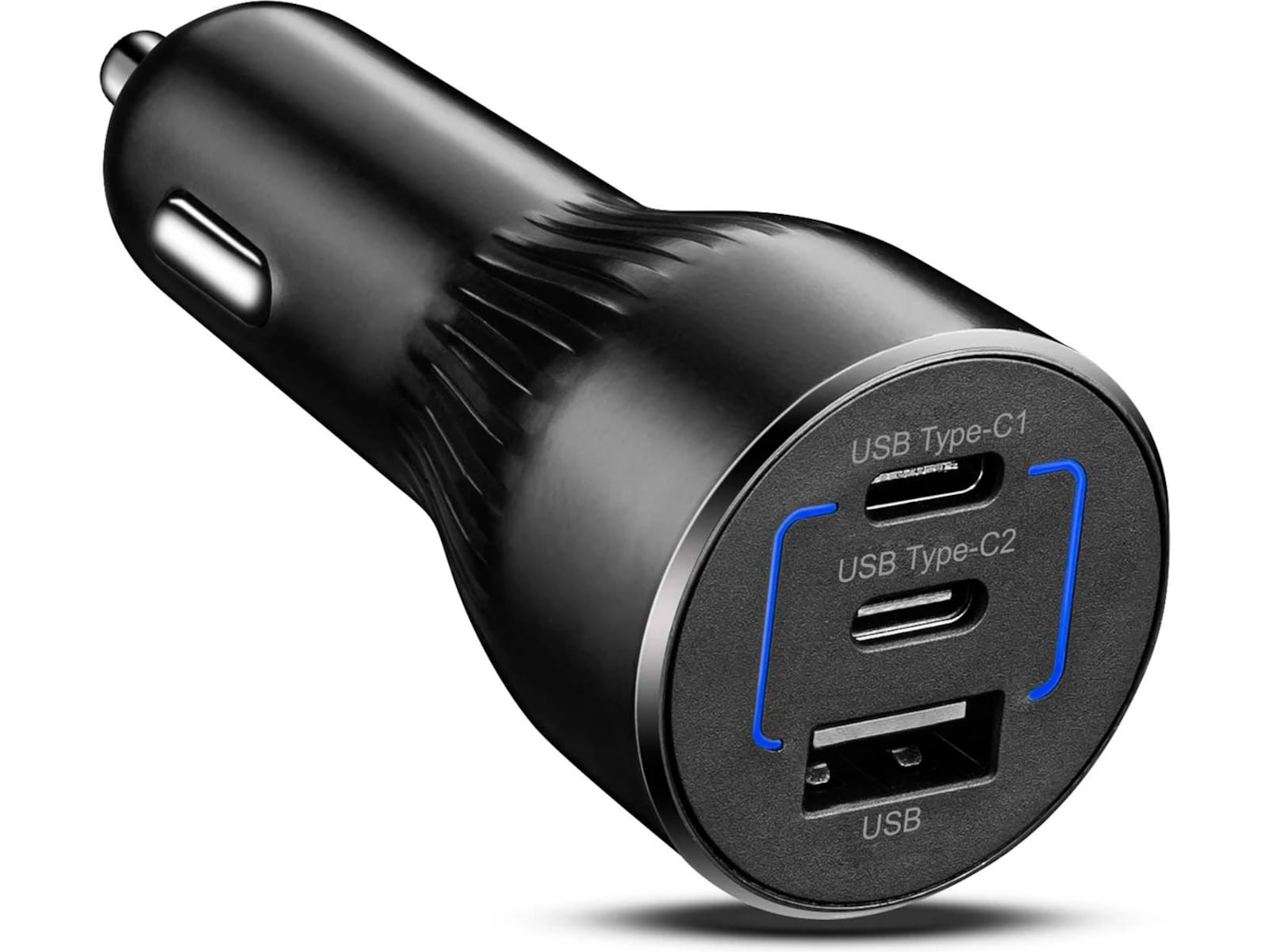 Andersson 95W Biloplader 2xUSB-C + USB-A (sort) Mobilopladere