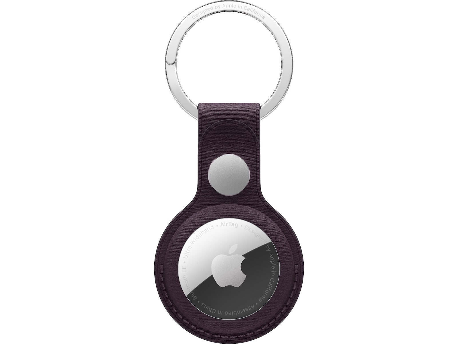 Apple AirTag FineWoven-nøglering (brombær) Bluetooth tracker & GPS
