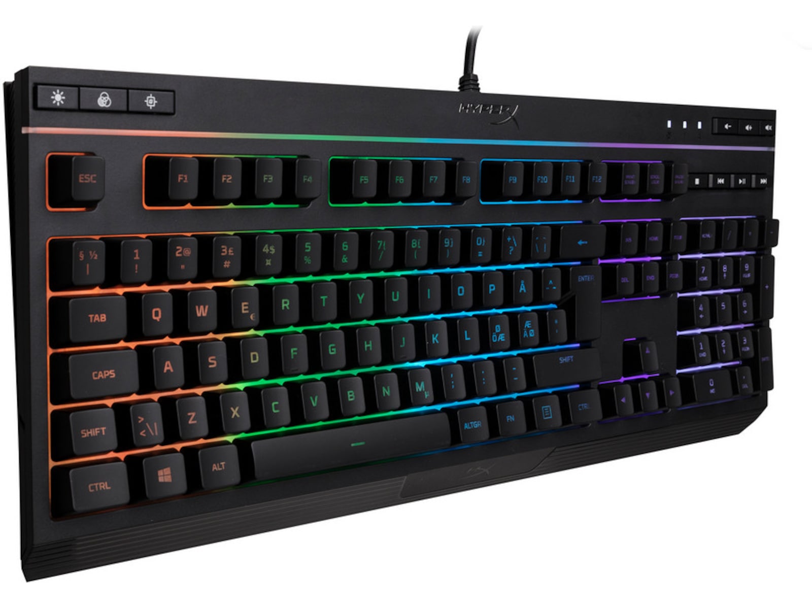 HyperX Alloy Core RGB Gaming Tastatur (sort) Gamingkeyboard