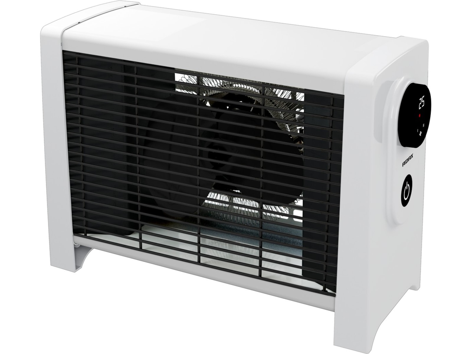 Adax Ena VV1120DTFB varmluftsovn 2000W (hvid) Ventilatorer og varmluftovne