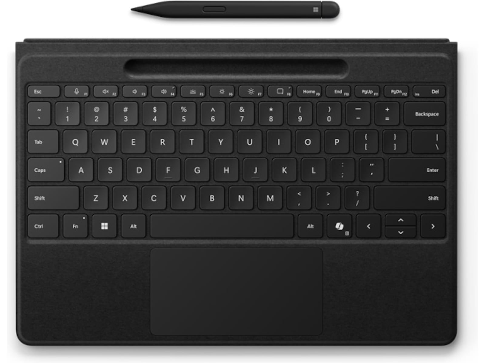 Microsoft Surface Pro Flex Keyboard (sort) Tastatur og stylus