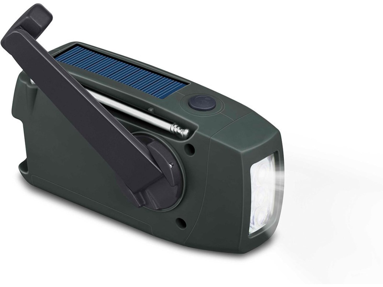 Andersson EYF-C2000 FM/AM krankradio med solpanel Radio & musikafspillere