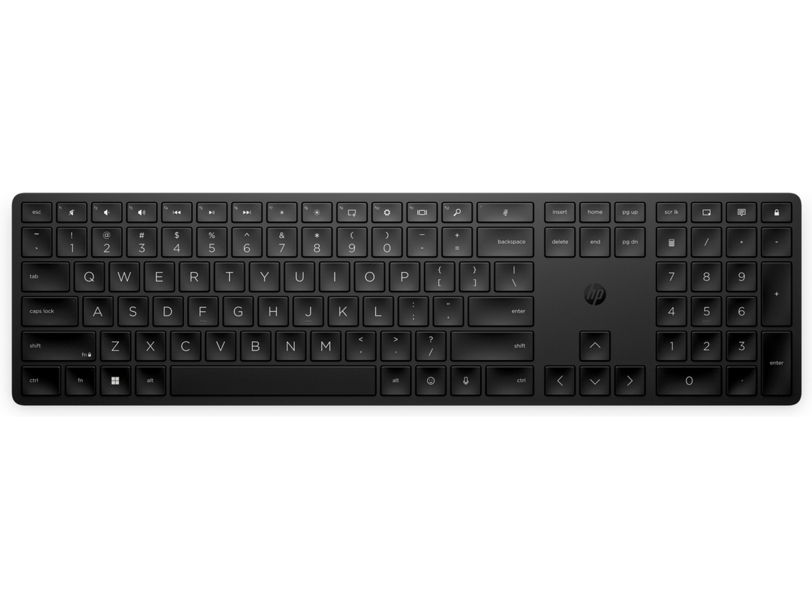HP 450 programmerbart trådløst tastatur (sort) Keyboards