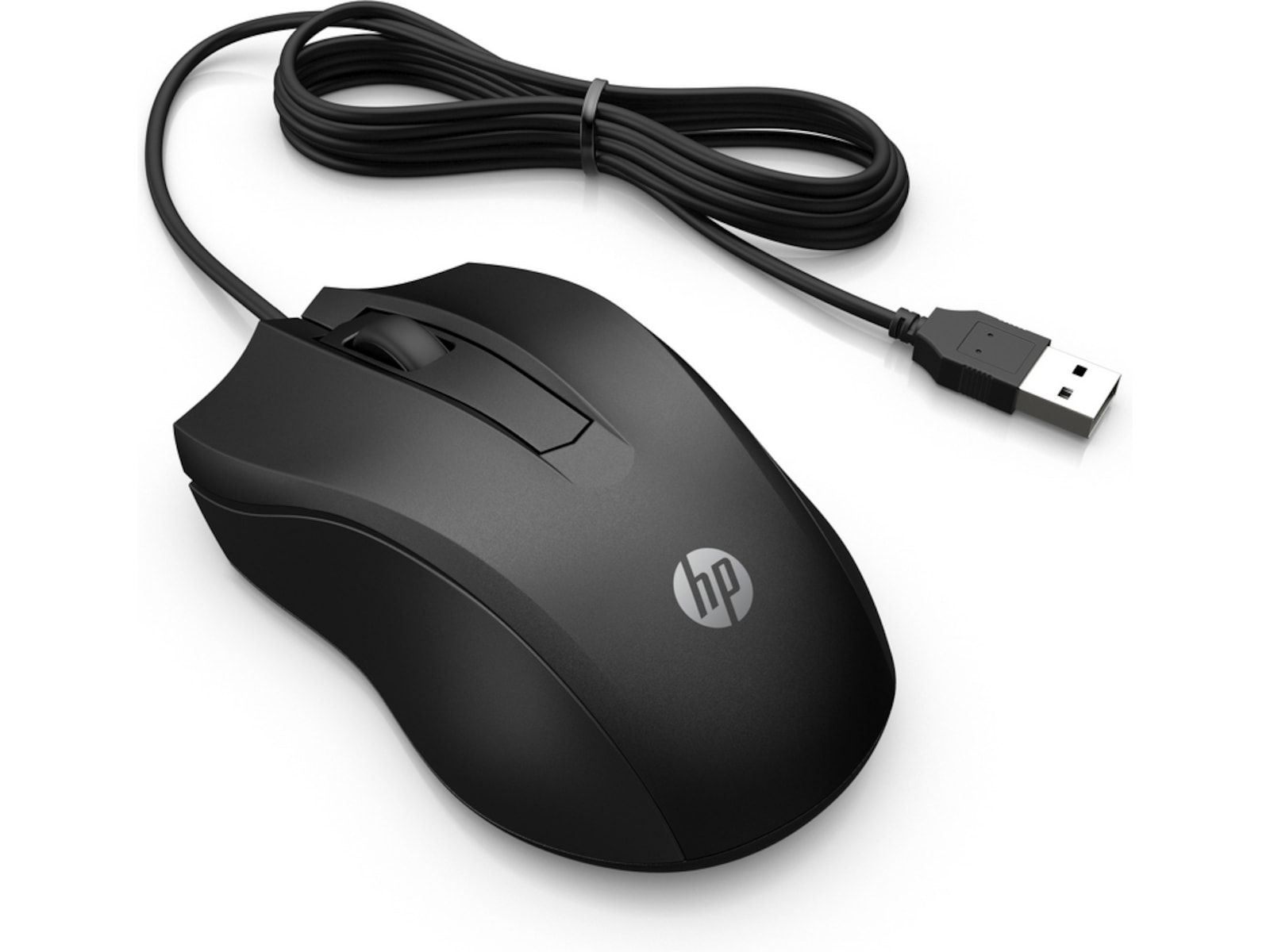 HP 100 kablet mus (sort) Mus