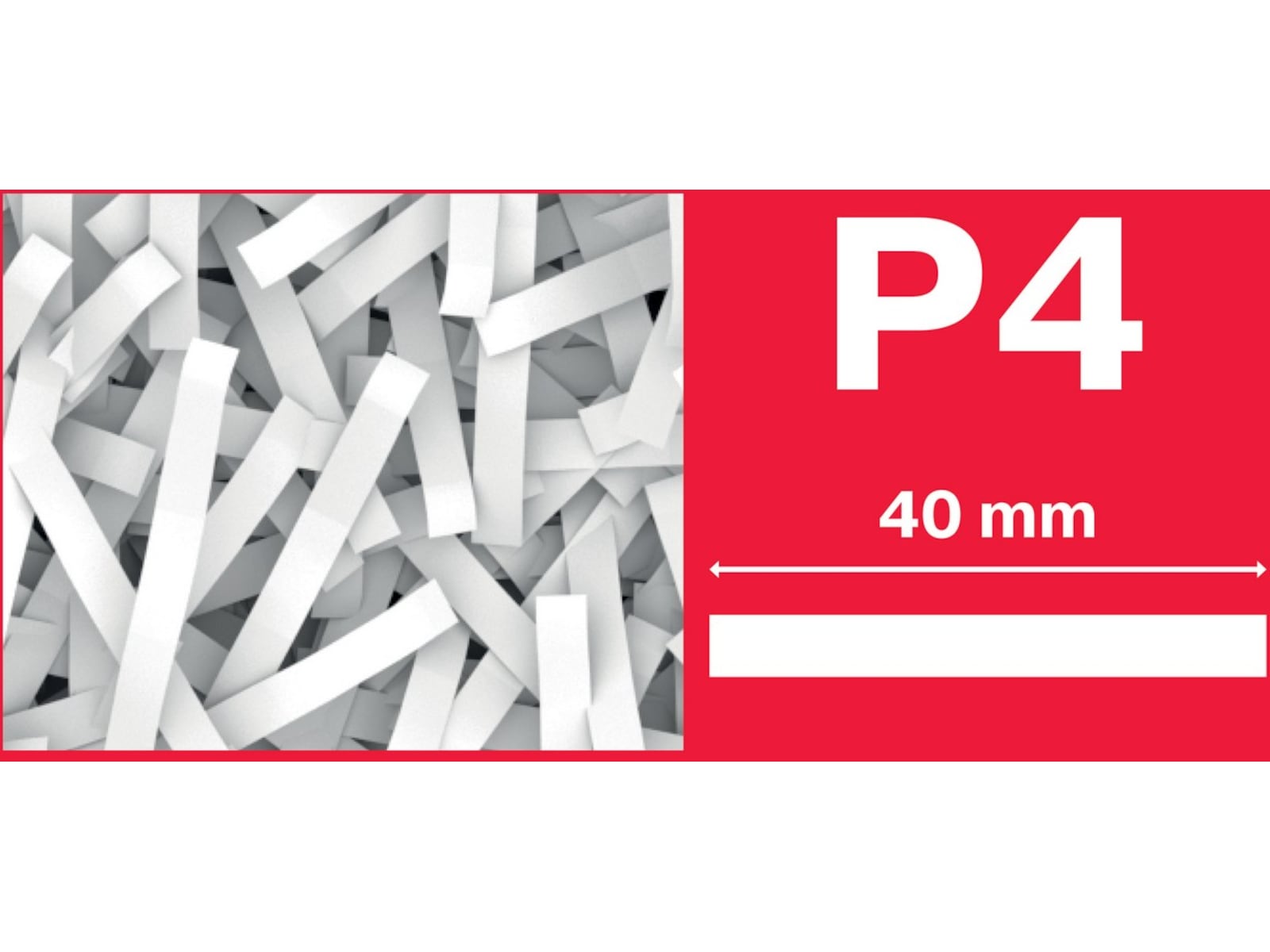 Rexel Makuleringsmaskin ProMax QS RSX1035 krydsklip P4 Makuleringsmaskiner